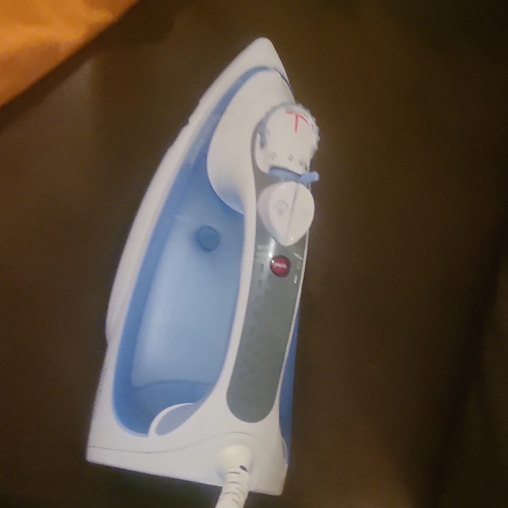 Sunbeam Blue and White Steam Iron